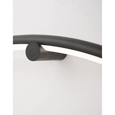 Lyora VloerlampRing zwart Ø 45cm - 9108312