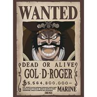 Poster One Piece - Wanted Gol D. Roger 38x52cm - thumbnail