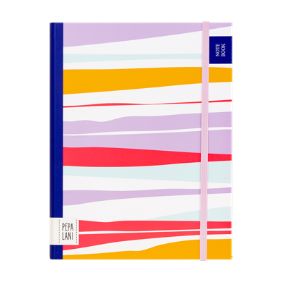 Pepa Lani Notitieboek A5 Flower Stripes