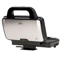 Adler AD 3043 sandwich maker 1300 W Zwart - thumbnail