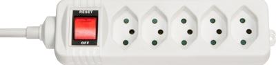 Lindy 73167 Binnen 5AC outlet(s) Wit power uitbreiding Lindy 73167 Binnen 5AC outlet(s) Wit power uitbreiding