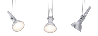Paulmann Comet 12V-kabelsysteem lamp GU5.3 Chroom (mat) Paulmann Comet 12V-kabelsysteem lamp GU5.3 Chroom (mat)