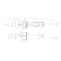 Steinel 089542 HEISSLUFTGEBLAESE HM 2620 E KF SET Heteluchtpistool 2300 W Brushless - thumbnail