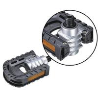 Pedaalset voor vouwfiets Marwi SP-151N met aluminium vouwmechanisme - zwart - thumbnail