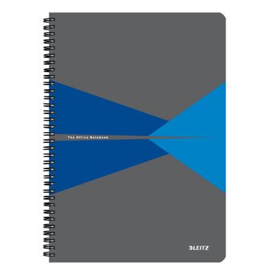Leitz 44961035 schrijfblok & schrift A4 90 vel Blauw, Grijs