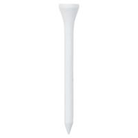 VidaXL 1000 st golftees 83 mm bamboe wit - thumbnail