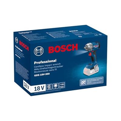 Bosch Professional GDS 18V-350 06019M5020 Accu-draaislagmoeraanzetter 350 Nm 18 V