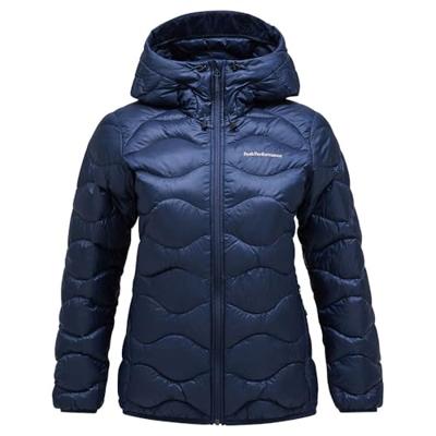 Peak Performance Helium Down Hood Isolatiejas Dames Blue Shadow S