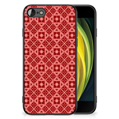 iPhone SE 2022 | SE 2020 | 7/8 Back Case Batik Rood