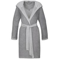 Vossen Vossen Badjas Juno grau meliert XS - thumbnail