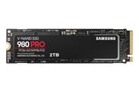 Samsung mz-v8p2t0bw 980 pro ssd, 2000 gb, m.2 nvme, pcie 4.0, 7000/ 5100 mb/s, 100.000 iops - thumbnail