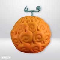 One Piece Coin Bank Devil Fruit Mera Mera no Mi - thumbnail