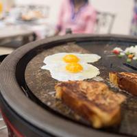 Kamado Joe Halfrond speksteen voor Classic Joe - thumbnail