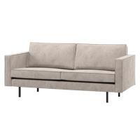 WOOOD Rodeo 2,5-zits bank ribstof ecru - thumbnail