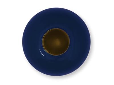 Pip Studio Metalen Vaas Donkerblauw 23 cm