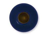Pip Studio Metalen Vaas Donkerblauw 23 cm - thumbnail