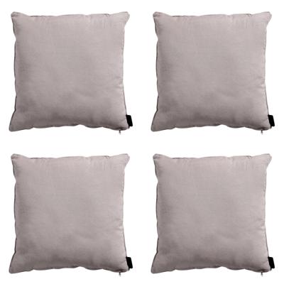 Sierkussen 60x60 piping Panama taupe (4 stuks) Madison - Madison Sierkussen 60x60 piping Panama taupe (4 stuks) Madison - Madison