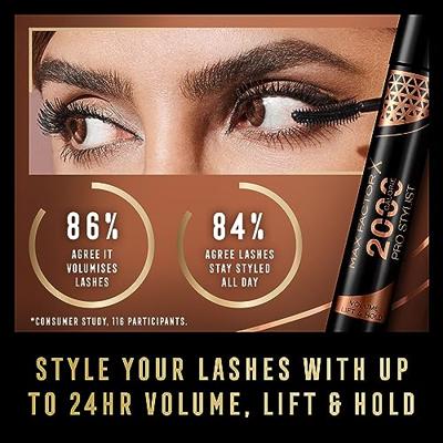 Max Factor 2000 Calorie Pro Stylist Mascara 9 ml Black Dames