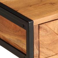 Salontafel 110x55x40 cm massief acaciahout - thumbnail