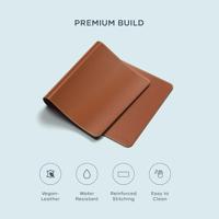 Satechi Vegan-lederen premium desk mat - Brown - thumbnail