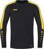 JAKO 8823 Sweater Power - Zwart/Citroen - XXL