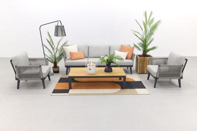 VDG Durban|Mindo stoel-bank loungeset - 4-delig