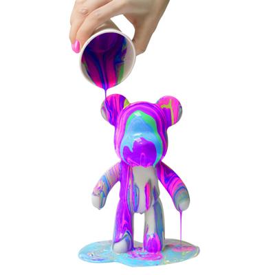 Marble Bear gietverf set - 25 cm