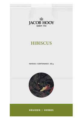 Jacob Hooy Hibiscus 60 Gram Jacob Hooy Hibiscus 60 Gram