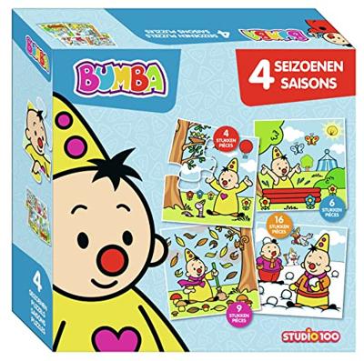 Studio 100 Bumba puzzel seizoenen, 4in1