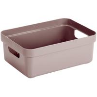 Sigma home box 9 liter - roze - 35,2x25,3x12,2 cm - thumbnail