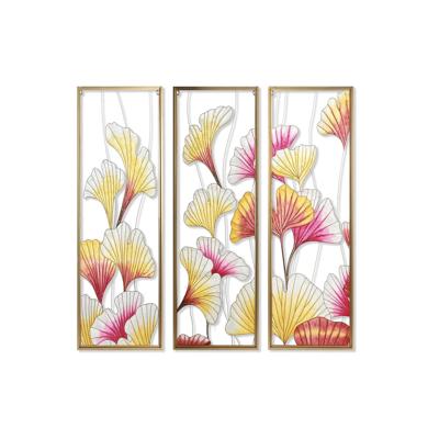 Canvas DKD Home Decor 3 Onderdelen Tropisch Blad van een plant (122 x 3 x 122 cm) Canvas DKD Home Decor 3 Onderdelen Tropisch Blad van een plant (122 x 3 x 122 cm)