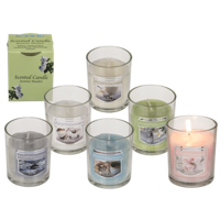 Out Of The Blue Geurkaars in glas ø6x7,5cm - thumbnail