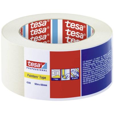 tesa STANDARD 04348-00019-03 Maskeertape tesakrepp Beige (l x b) 50 m x 50 mm 1 stuk(s) tesa STANDARD 04348-00019-03 Maskeertape tesakrepp Beige (l x b) 50 m x 50 mm 1 stuk(s)
