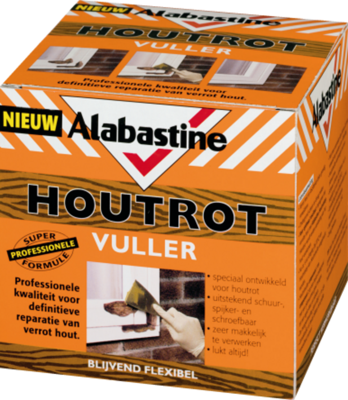 Alabastine houtrotvuller 1kg - 5096025 Alabastine houtrotvuller 1kg - 5096025
