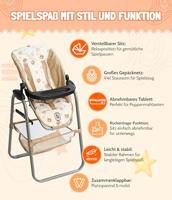 Moderne poppenstoel - Beertjes Beige - thumbnail