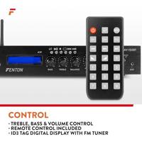 Surround versterker Fenton AV-150BT - 5.1 versterker met Bluetooth voor home cinema en karaoke - Zwart - thumbnail