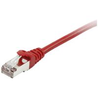 Equip 605521 RJ45 Netwerkkabel, patchkabel CAT 6 S/FTP 2.00 m Rood Vergulde steekcontacten 1 stuk(s) - thumbnail