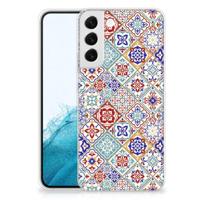 Samsung Galaxy S22 Plus | TPU | Siliconen hoesje | Tiles Color - thumbnail