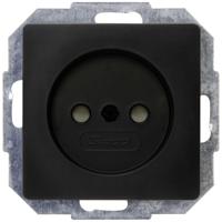 Lyora WandcontactdoosParis zonder randaarde zwart - 921250089 - thumbnail