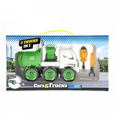 Cars & Trucks 3in1 vuilniswagen