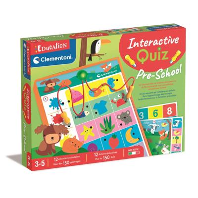 Clementoni Interactieve Quiz Pre School 3 Tot 5 jaar Nl Clementoni Interactieve Quiz Pre School 3 Tot 5 jaar Nl