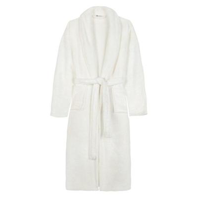 Good Morning Badjas, Wit - (XL/XXL) - Polyvelvet Good Morning Badjas, Wit - (XL/XXL) - Polyvelvet