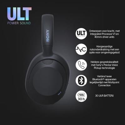 Sony ULT WEAR bluetooth Over-ear hoofdtelefoon zwart - thumbnail