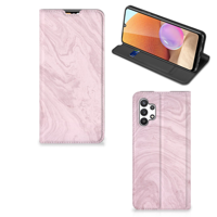 Samsung Galaxy A32 4G | A32 5G Enterprise Editie | Standcase | Marble Pink - Origineel Cadeau Vriendin - thumbnail