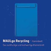 Maul Klembord 2325137.ECO Blauw (b x h x d) 233 x 343 x 16 mm - thumbnail