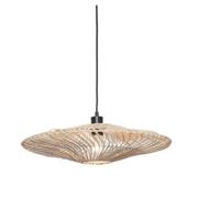 GOOD&MOJO Hanglamp 'Zanzibar' Rotan, 55cm, kleur Wit - thumbnail