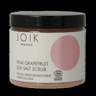 Joik Organics Pink grapefruit sea salt scrub vegan 240 Gram Joik Organics Pink grapefruit sea salt scrub vegan 240 Gram