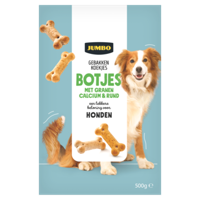 Jumbo Hondenkoekjes Botjes 500g - thumbnail