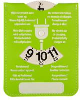 Parkeerschijf Kangaro E-car met blauwe en groene zijde - thumbnail