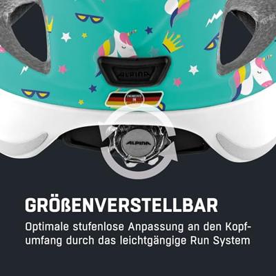 Olympic Sportswear Alpina sports kinderhelm ximo flash unicorn 45-49 glans